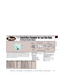Thumbnail of document Data Sheet - DTFF Fixed-Orifice Flowmeter for Low Flow Rates